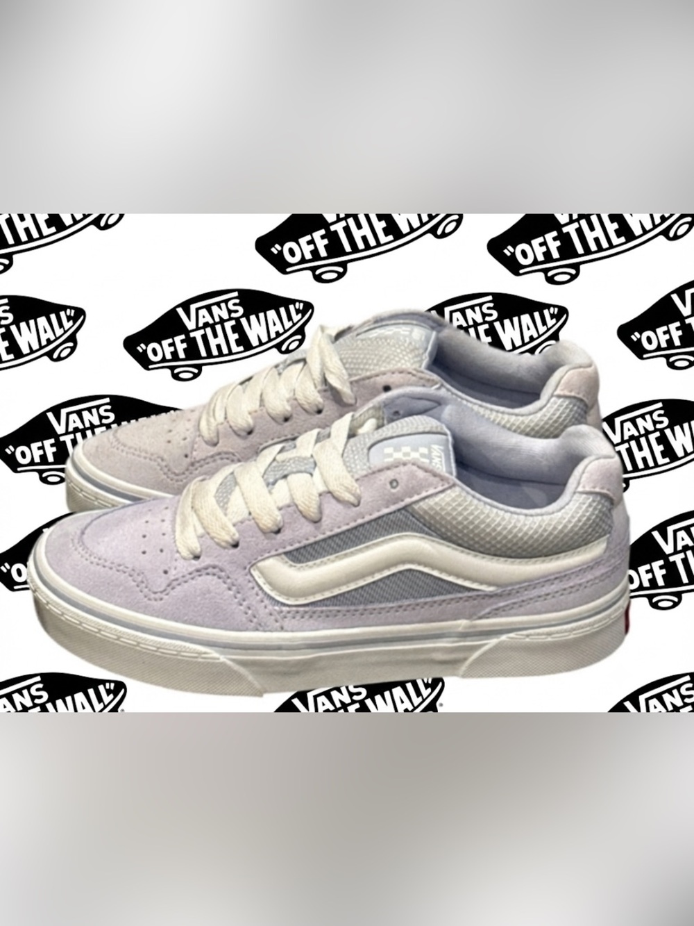 New authentic Vans suede signature sneakers sz woman’s 6 Display